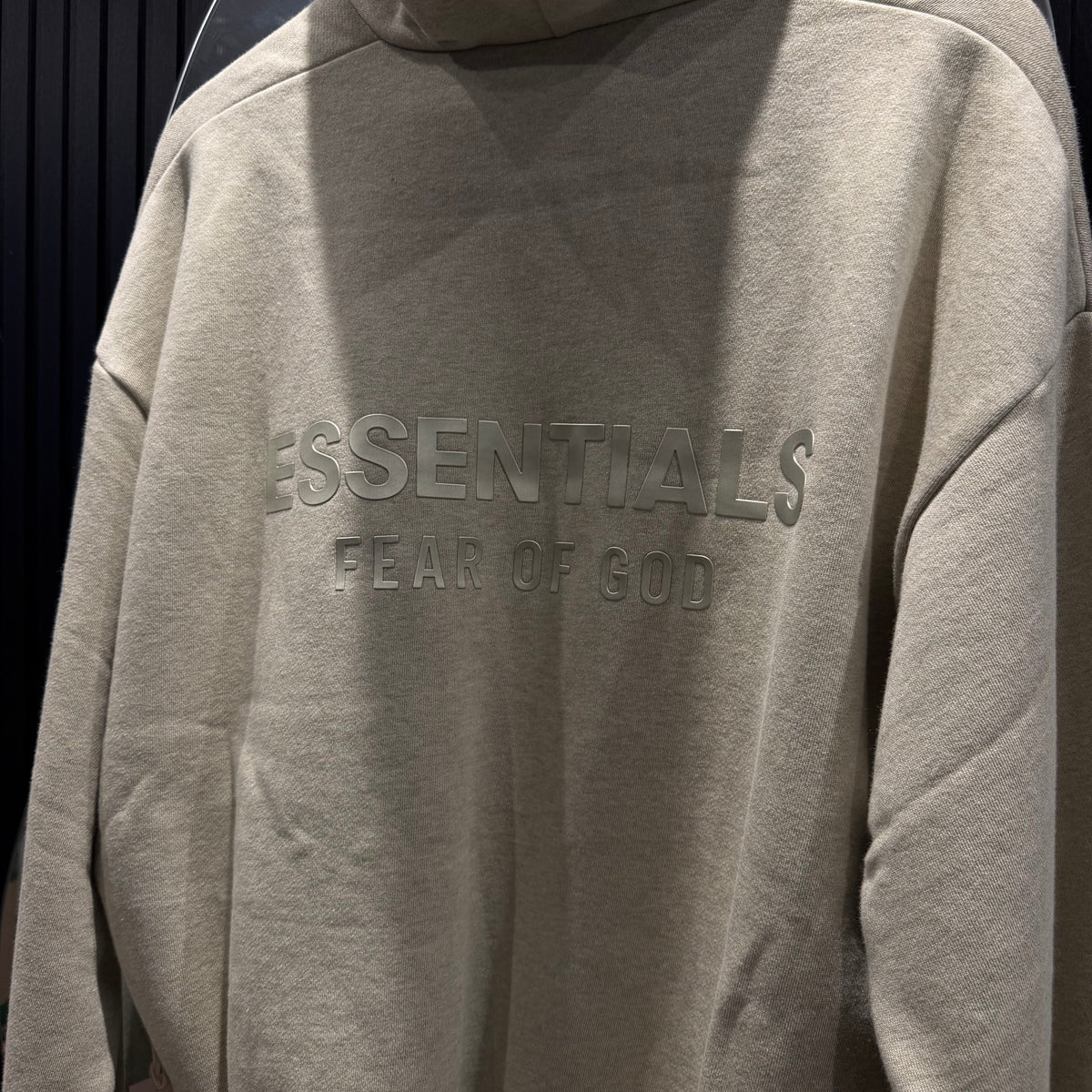 2025 ESSENTIAL HOODIE HEATHER STONE