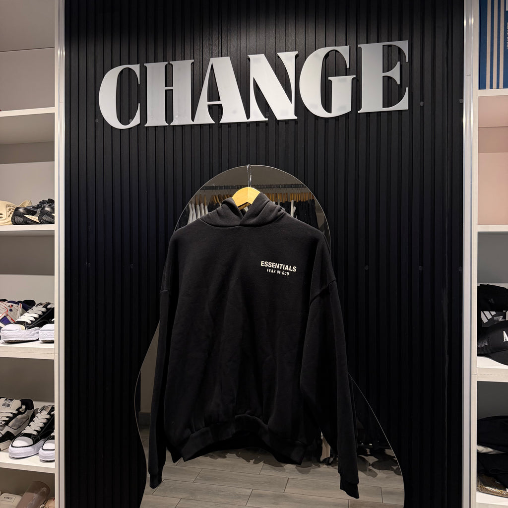 FW24 ESSENTIAL HOODIE BLACK
