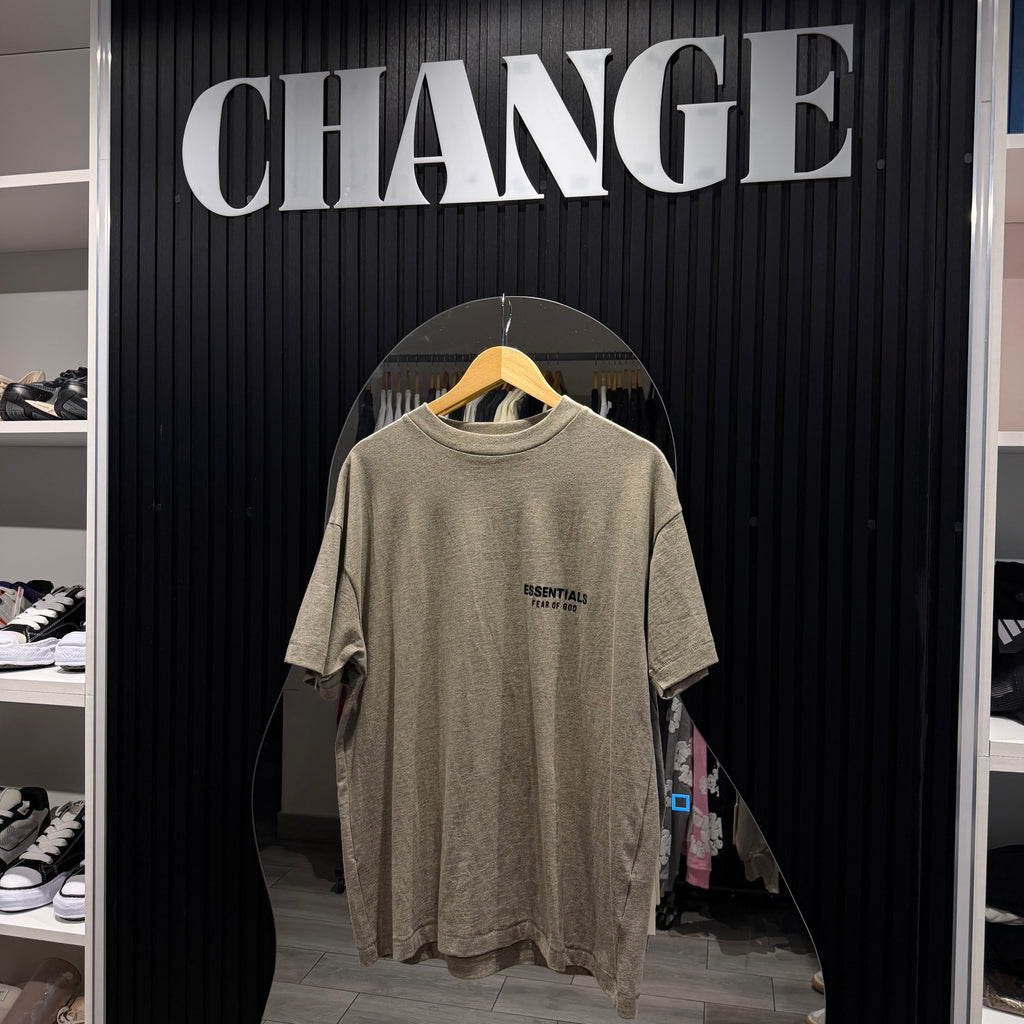 FW24 ESSENTIALS TEE HEATHER GRAY