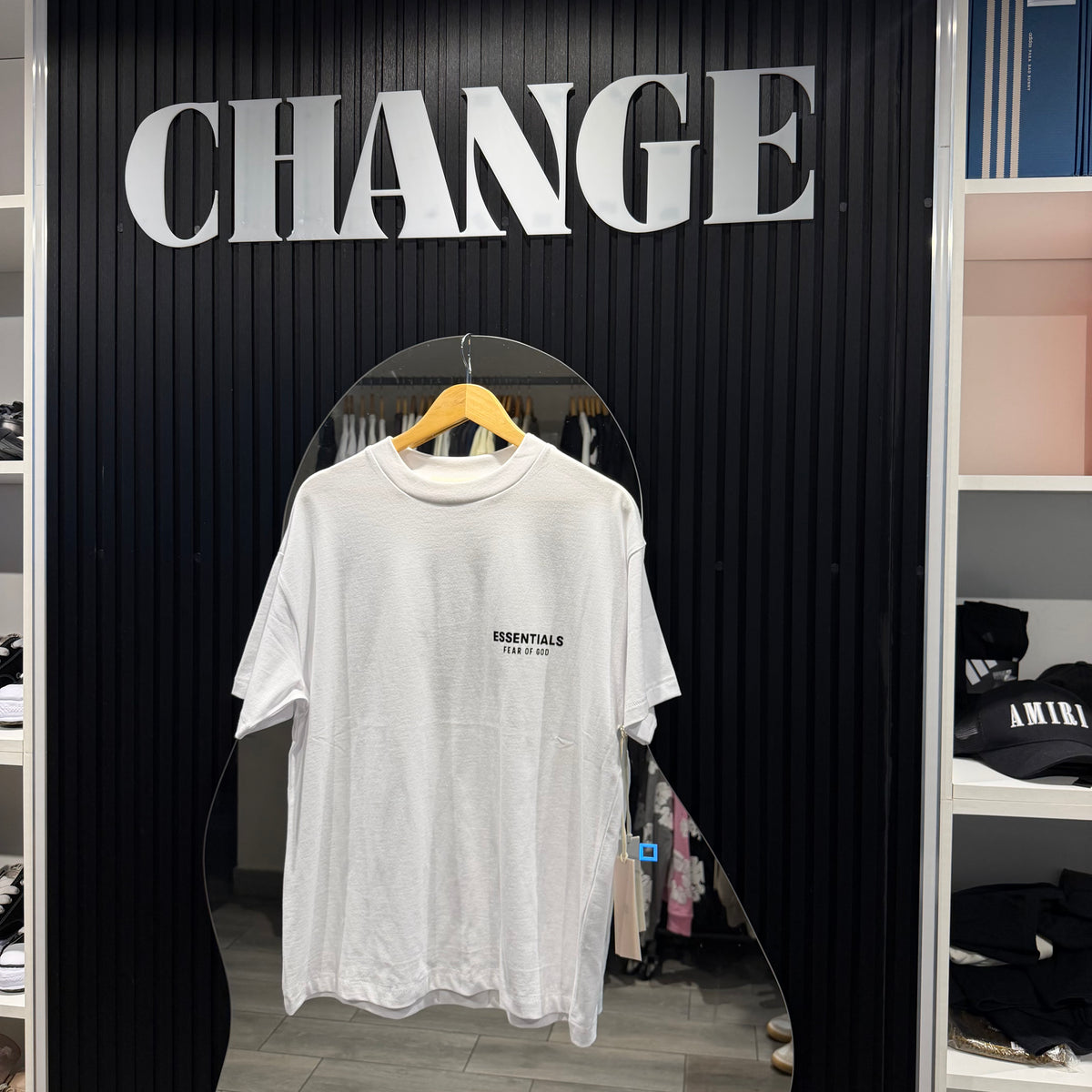 FW24 ESSENTIALS TEE JET WHITE
