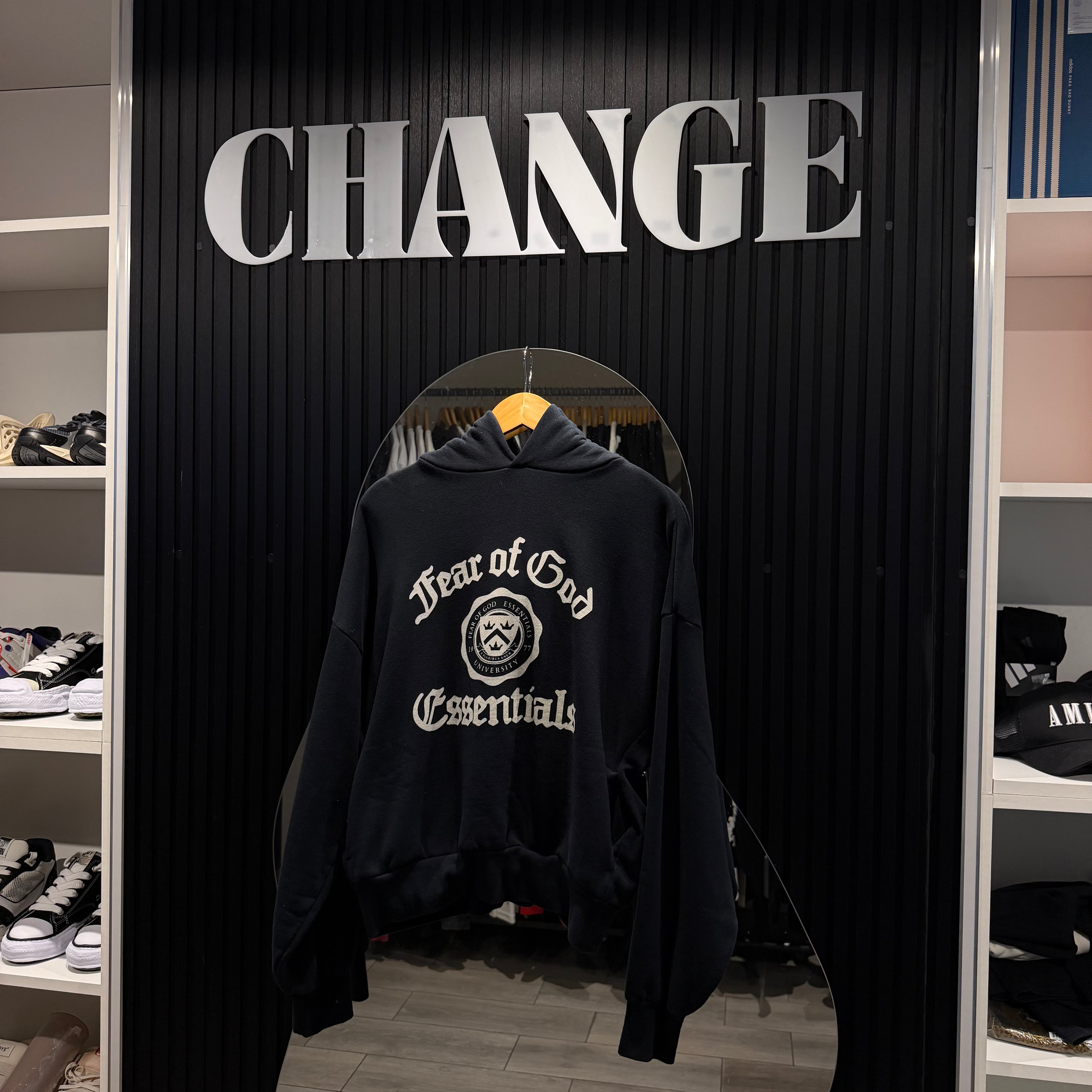 FW24 SHRUNKEN ESSENTIALS HOODIE