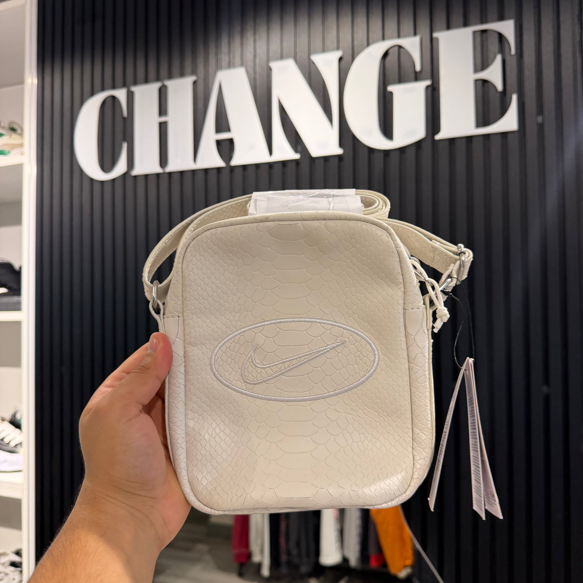 Supreme Nike Leather Shoulder Bag